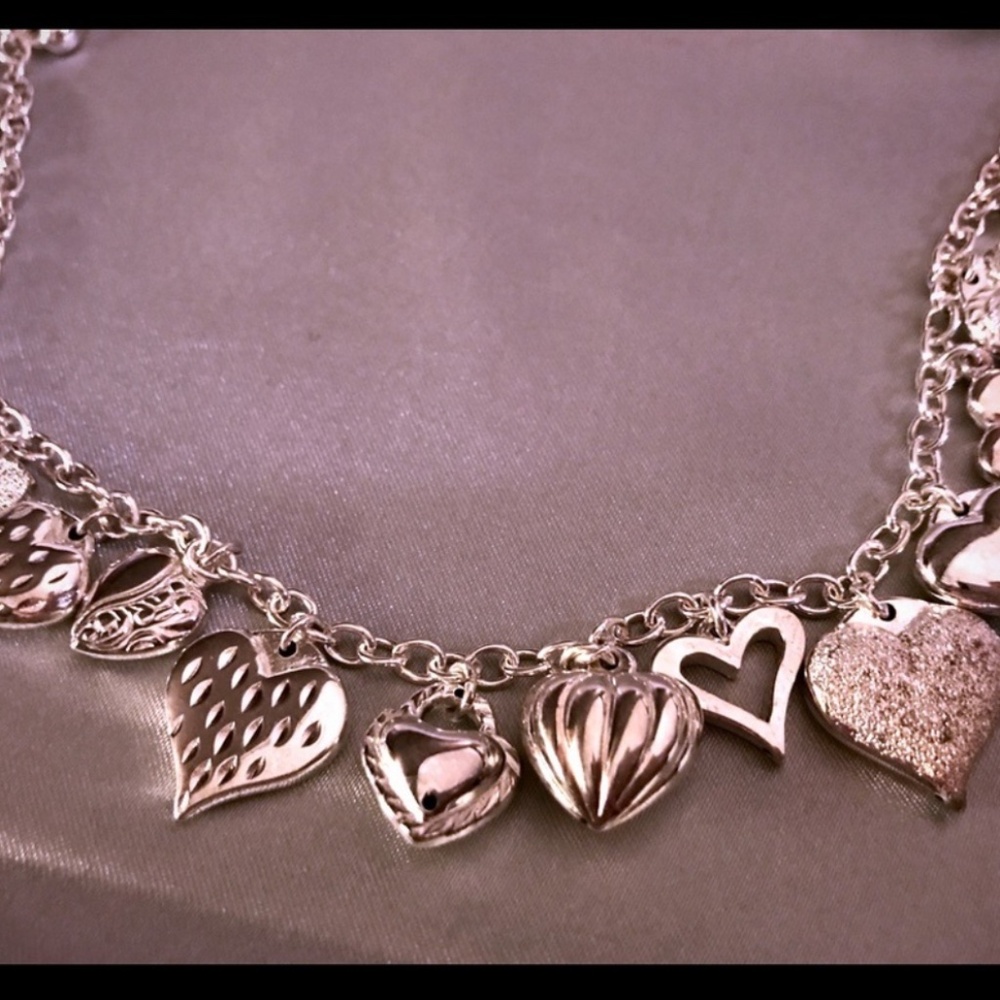 JCM Jacmel Mauritius Sterling Silver.925 “ mini hearts